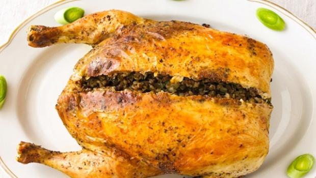Курица, фаршированная гречкой, в духовке Греча с курой рецепт в духовке